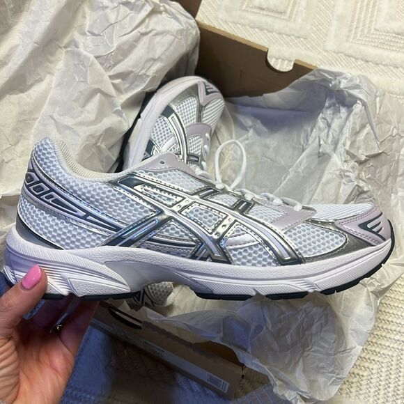 ASICS - GEL-1130 "White/Faded Ash Rock" sneakers - Picture 3 of 11